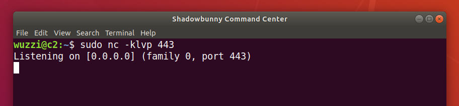 Shadowbunny Command Center